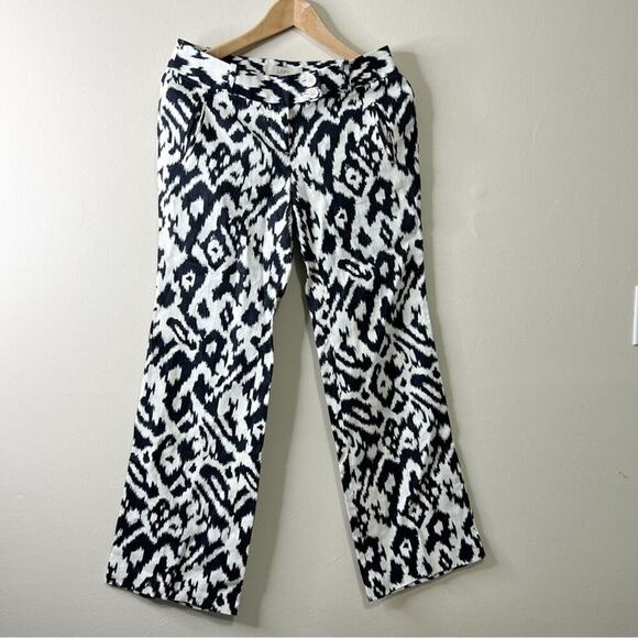Ann Taylor LOFT Marisa Linen Wide Leg Pants Size 2P - Picture 2 of 8